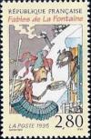 timbre N° 2958, Fables de La Fontaine 