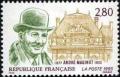 timbre N° 2966, André Maginot (1877-1932), homme politique français, concepteur de la Ligne Maginot.
