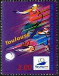 timbre N° 3013, France 98 coupe du monde de football : Toulouse