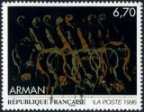 timbre N° 3023, Oeuvre originale d'Arman