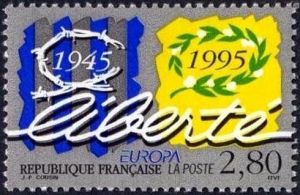  Europa - CEPT <br>Liberté 1945-1995
