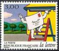timbre N° 3061, Transport de la lettre, Le voyage d'une lettre