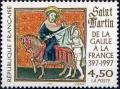 timbre N° 3078, De la Gaule à la France - Saint Martin (397-1997)