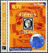  PhilexFrance 99, Cent cinquantième anniversaire du premier timbre-poste français : Le Cérès noir 