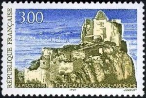  Le Château de Crussol (Ardèche) 