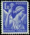 timbre N° 434, Type Iris