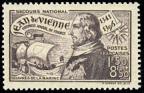 timbre N° 544, Jean de Vienne (1341-1396) Amiral de France