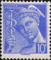 timbre N° 546, Type Mercure «Postes Françaises»