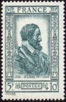 timbre N° 592, Henri IV (1553-1610)  roi de France