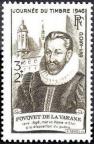 timbre N° 754, Journée du timbre - Fouquet de la Varane (1560-1616)