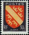 timbre N° 756, Alsace