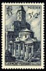 timbre N° 773, Basilique Notre-Dame du Port - Clermont Ferrand