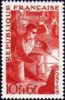 timbre N° 826, Métallurgiste