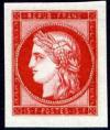 timbre N° 830, Centenaire du timbre Cérès 15F rouge