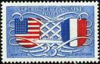 timbre N° 840, Amitié Franco-américaine