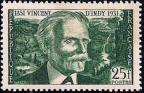 timbre N° 890, Vincent d'Indy (1851-1931) compositeur