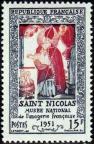 timbre N° 904, Saint Nicolas