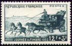 timbre N° 919, Journée du timbre - Malle poste