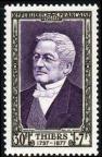 timbre N° 935, Adolphe Thiers (1797-1877) homme d'État français