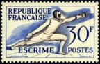 timbre N° 962, Jeux olympiques d'Helsinki (1952)