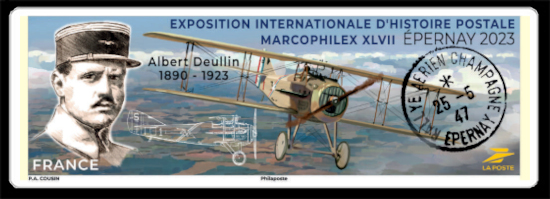  Exposition internationale d'histoire postal Marcophilex XLVII Epernay 2023 