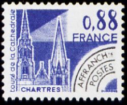 Monuments historiques préoblitéré <br>Chartres
