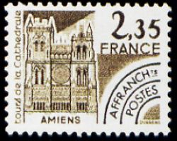 Monuments historiques préoblitéré <br>Amiens
