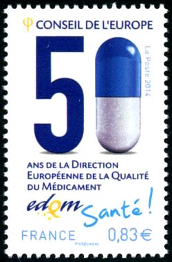  Conseil de l'Europe <br>50 ans de la Direction européenne de la qualité du médicament