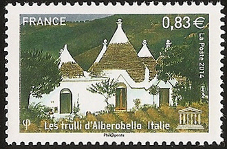  UNESCO <br>Trulli d'Alberrobello (Italie)