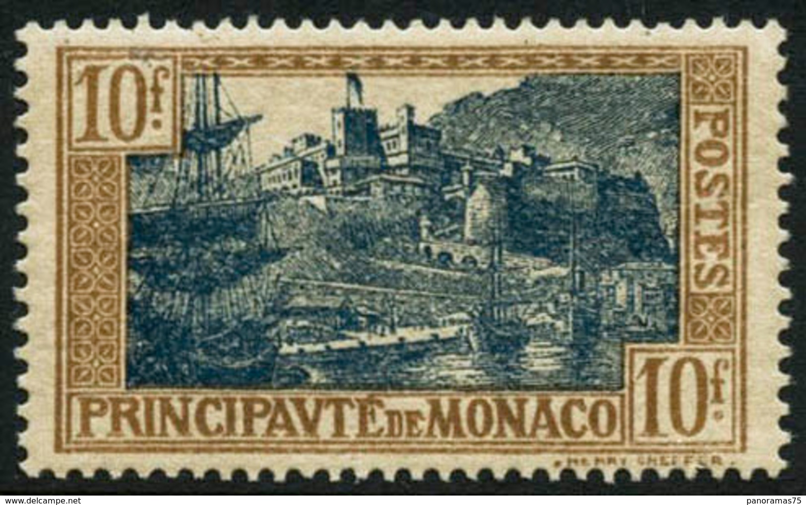  Vue de la Principauté (port de Monaco) 