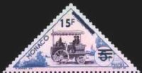  Timbres taxe de 1953 surchargés 