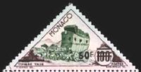  Timbres taxe de 1953 surchargés 