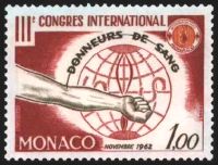  3ème congrès international des donneurs de sang à monaco 