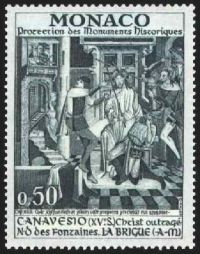  Protection des monuments  historiques Fresques de Jean Canavesio 