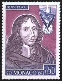  350ème anniversaire de la naissance de Blaise Pascal 