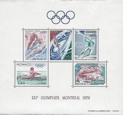  XXIème jeux olympiques de Montréal 