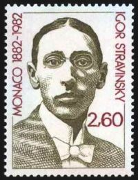  Igor Stravinski compositeur 1882-1971 