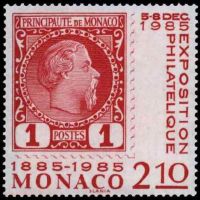 Timbres Monaco 1985 - Année Complète N°1456 à 1509 + Bloc N°30 - Neufs **