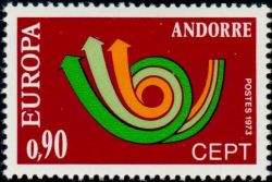 timbre Andorre N° 227 légende : Europa