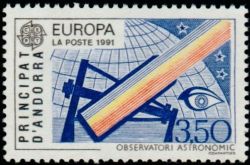 timbre Andorre N° 403 légende : Europa