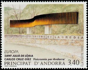 timbre Andorre N° 431 légende : Europa