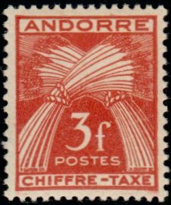  Gerbe légende ''CHIFFRE-TAXE'' 