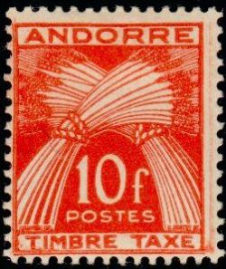  Gerbe légende ''TIMBRE-TAXE'' 