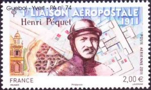  1911 Liaison aéropostale Henri Péquet 