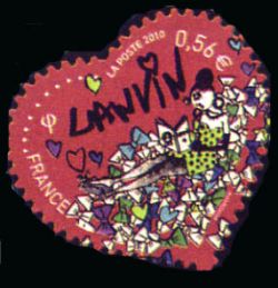 timbre N° 386, Coeur Lanvin