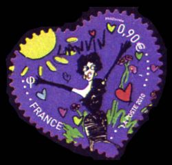 timbre N° 387, Coeur Lanvin