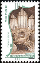 timbre N° 396, Carnet musique - Orgue