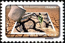  Fête du timbre - le timbre fête l'eau - Sécheresse 