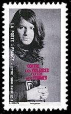 timbre N° 422, Contre les violences faites aux femmes
