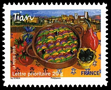 timbre N° 436, Les saveurs de nos régions